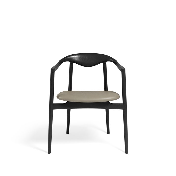 Brdr. Kr�ger - Jari Dining Chair I Fully upholstered I Black ash