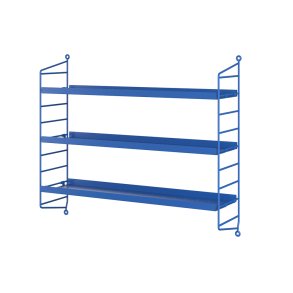 String Furniture - String Pocket | Metal Blue