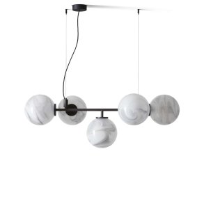 Cassina - Starburst | White marbled glass