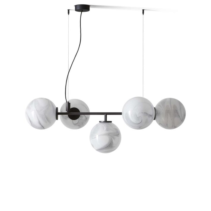 Cassina - Starburst | White marbled glass