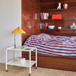 HAY - Arcs Trolley Low | Egg-Shell