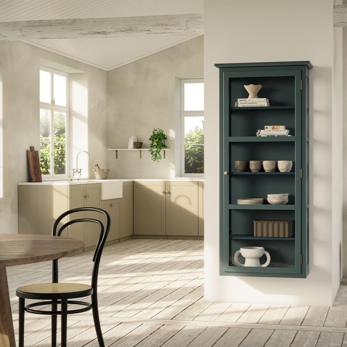 Lindebjerg Design - Wall-hung display cabinet | Color N4