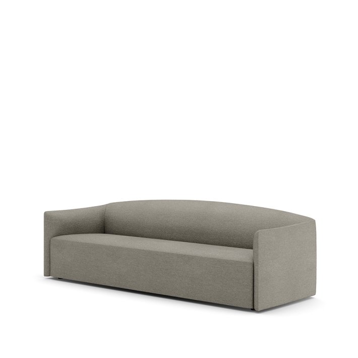  New Works - Shore Sofa 3 Seater Extended Base | Romo Linara Taupe