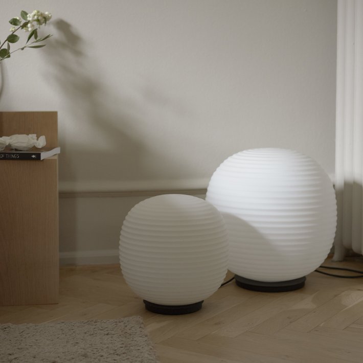 New Works - Lantern Globe Floor Lamp |Large