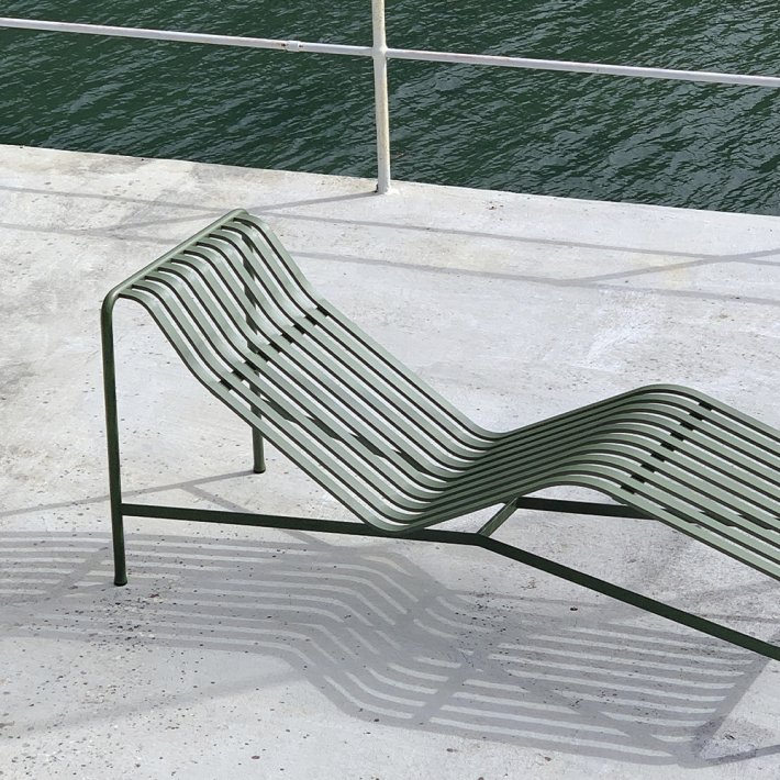 Hay - Palissade Chaise Longue