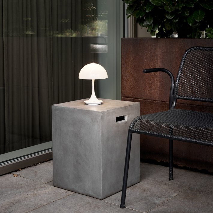 Louis Poulsen - Panthella 160 Portable | Hvid opalt akryl