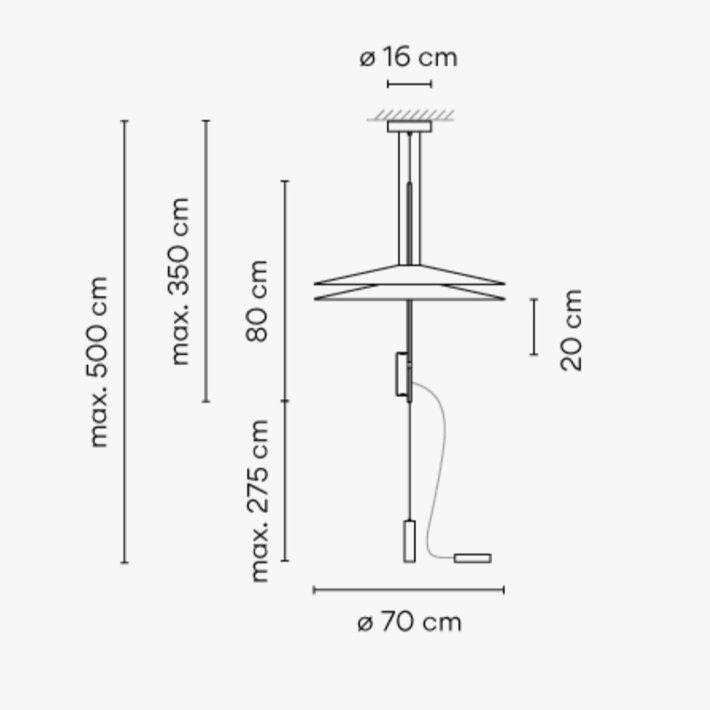 Vibia - Flamingo 1515 | Pendel