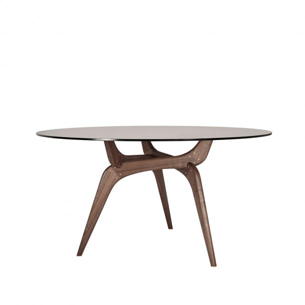 Brdr. Krger - TRIIIO | Spisebord |Bronze glas | Valnd Olieret | 135