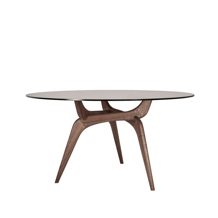 Brdr. Krüger - TRIIIO | Spisebord | Bronze glas | Valnd Olieret | 135