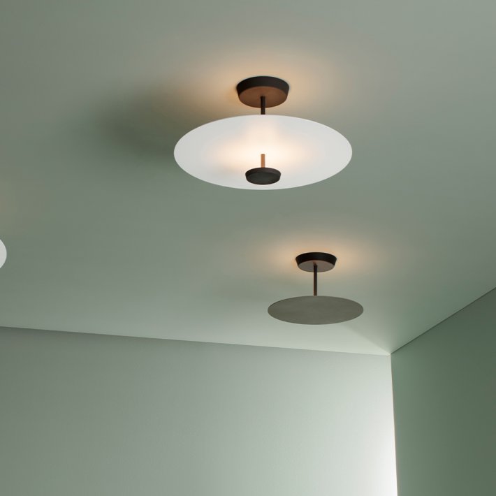  Vibia - Flat 5920 W. Push | Loftlampe