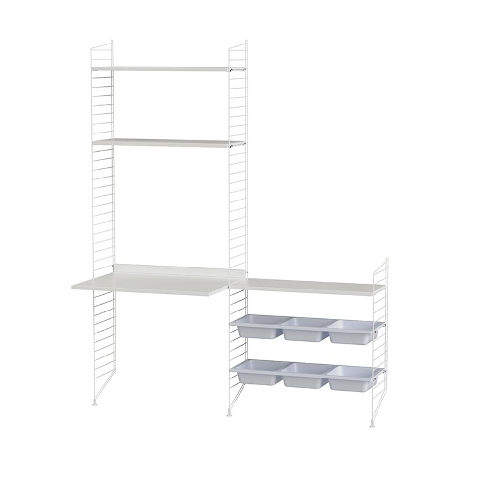 String Bundle C E I White/White String Furniture Paustian