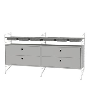 String - Bundle S G I Grey/Grey