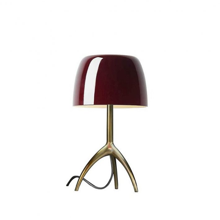 Foscarini - Lumiere | Table | Piccola | On/off | Cherry, Champagne