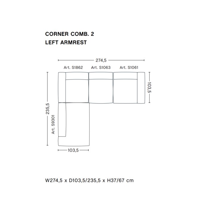 HAY - Mags Soft Sofa | Frdige kombinationer | Hjrnesofaer