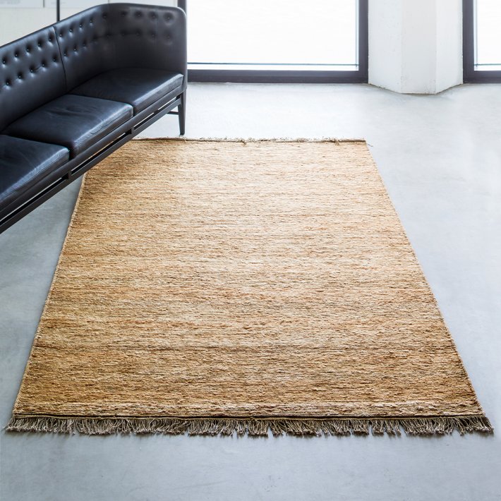 Massimo - Sumace | Natural m. frynser | 250 x 300 cm