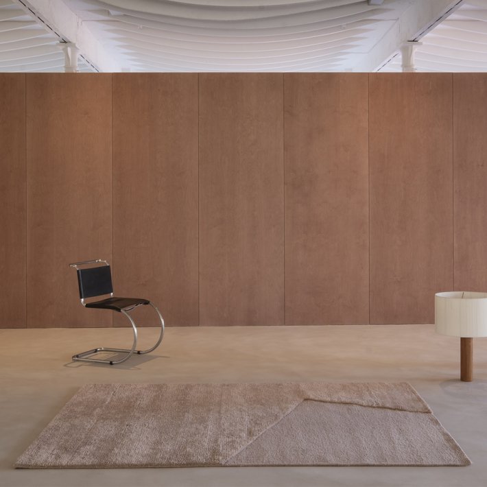 nanimarquina - Oblique Pink Quartz Rug | Pattern D