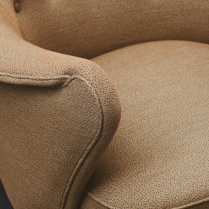 Warm Nordic - Cocktail Lounge Chair | Smoked Oak