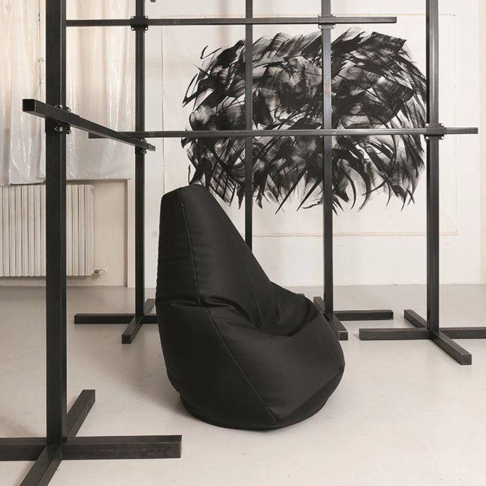 Zanotta - Sacco I Sort I Mellem