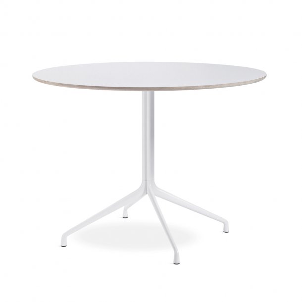 HAY - About a Table | AAT 20 | White laminate | White powder coated aluminium | 100 cm