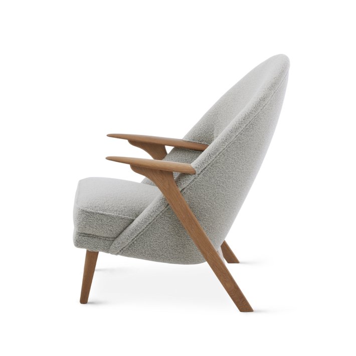 Warm Nordic - Wingman Lounge Chair | Oiled Oak