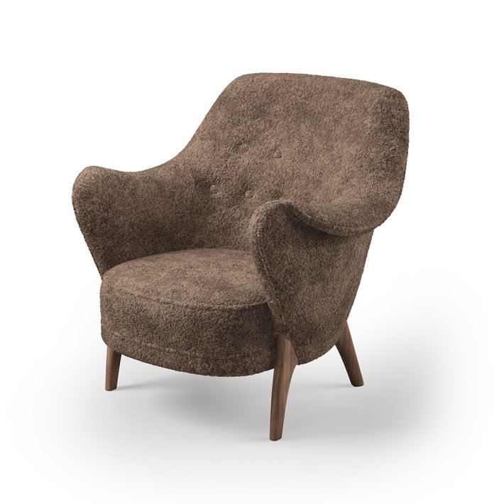 Warm Nordic - Cocktail Lounge Chair | Smoked Oak