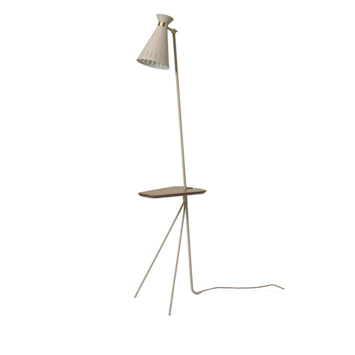 WARM NORDIC - Cone Floor lamp with table