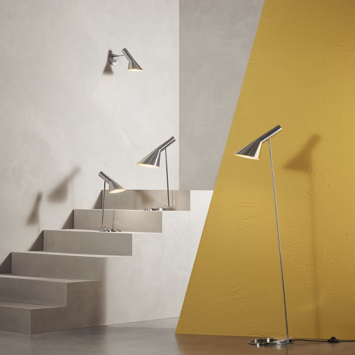 Louis Poulsen - AJ Vglampe | Rustfrit stl poleret