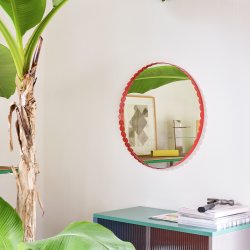 HAY - Arcs Spejl 60 | Red