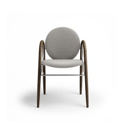 Brdr. Krger - Arkade Spisebordsstol | Fuldpolstret | Eg rget