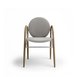 Brdr. Krger - Arkade Spisebordsstol | Fuldpolstret | Eg klar voks olieret