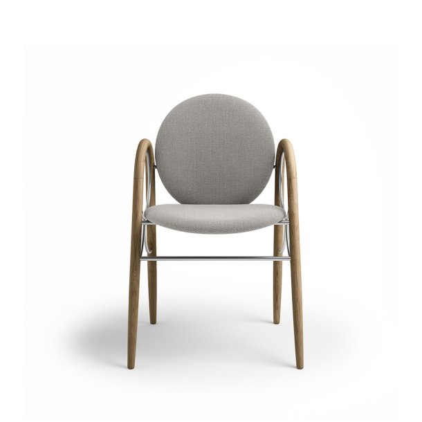 Brdr. Krger - Arkade Spisebordsstol | Fuldpolstret | Eg klar voks olieret