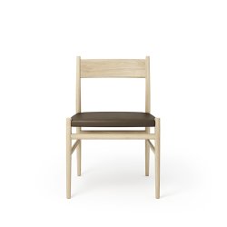 Brdr. Krger - Arv Spisebordsstol | Uden armln | Lder sde | Massiv ryg