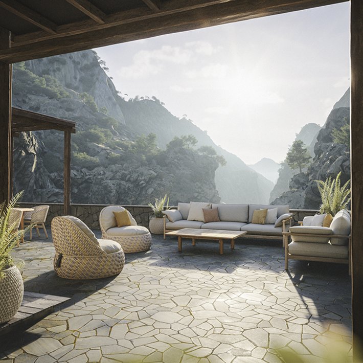 Dedon - Dala Lounge Chair I 167 Ibiza