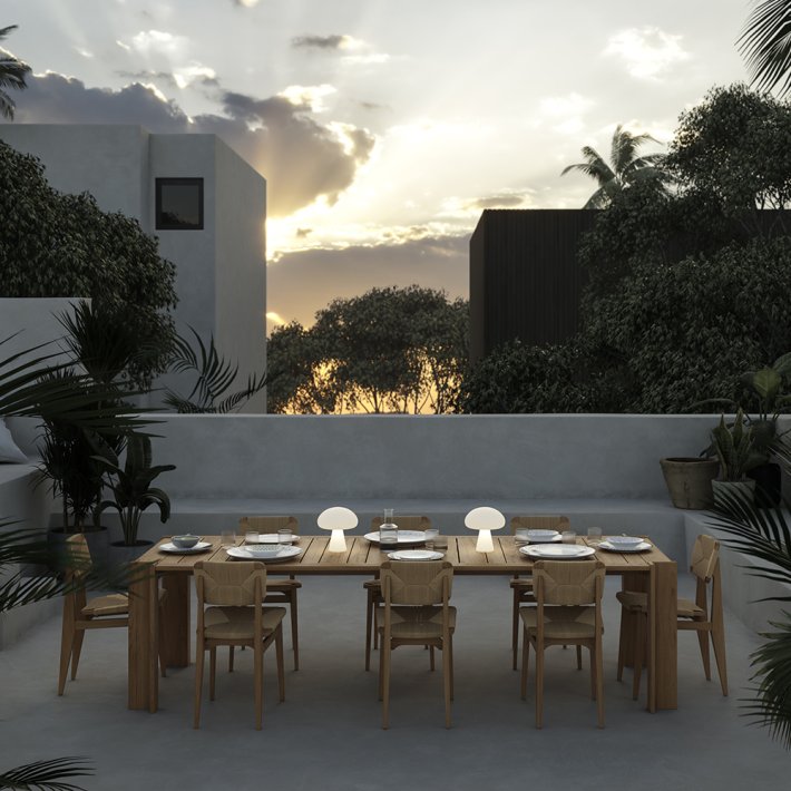 Gubi - Atmosfera Dining Table | 281X105