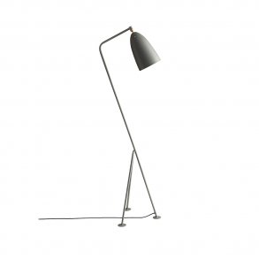 Gubi - Grashoppa Gulvlampe | Dusty Blue | Semi Matt