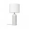 Gubi - Gravity Floor Lamp XL | Low | White Marble | White