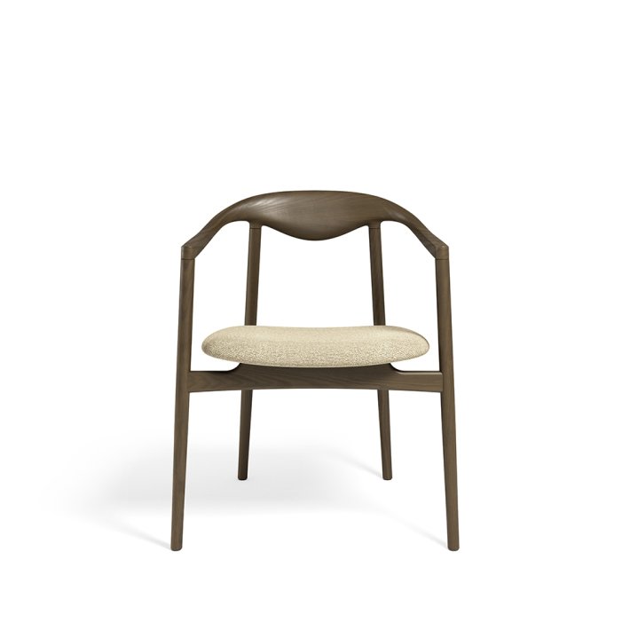 Brdr. Kr�ger - Jari Dining Chair I Fully upholstered I Fumed oak