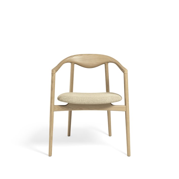 Brdr. Krger - Jari Spisebordsstol I Fuldpolstret I Eg klar voks olieret