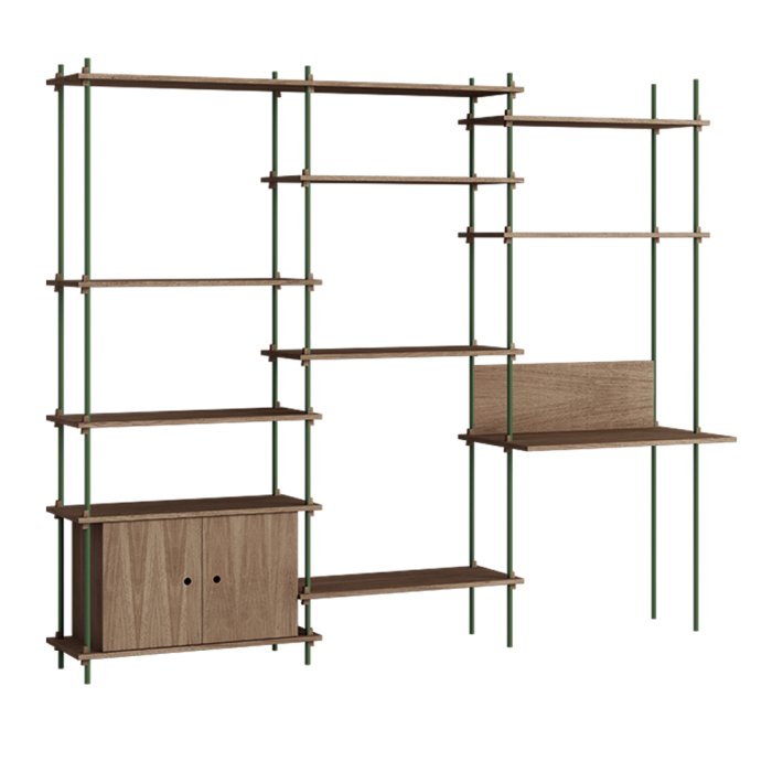 Moebe - Shelving Set I Workspace Wide