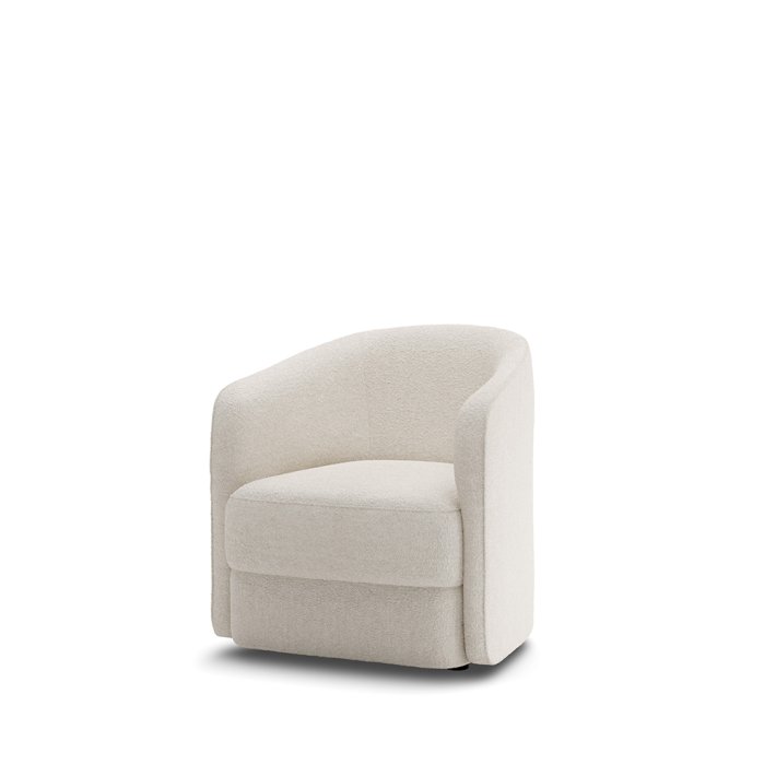 New Works - Covent Lounge Chair Narrow I W. Swivel Base