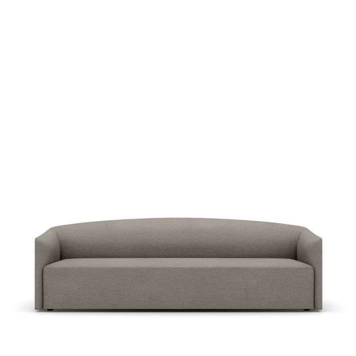  New Works - Shore Sofa 3 Seater Extended Base | Romo Linara Taupe