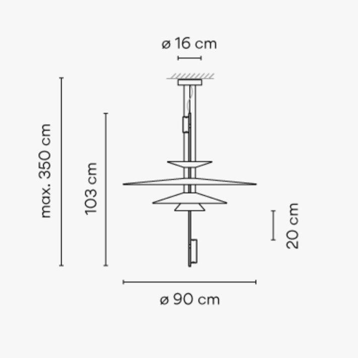  Vibia - Flamingo 1550 | Pendel