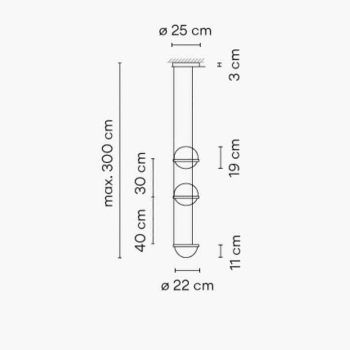 Vibia - Palma 3728 | Pendel