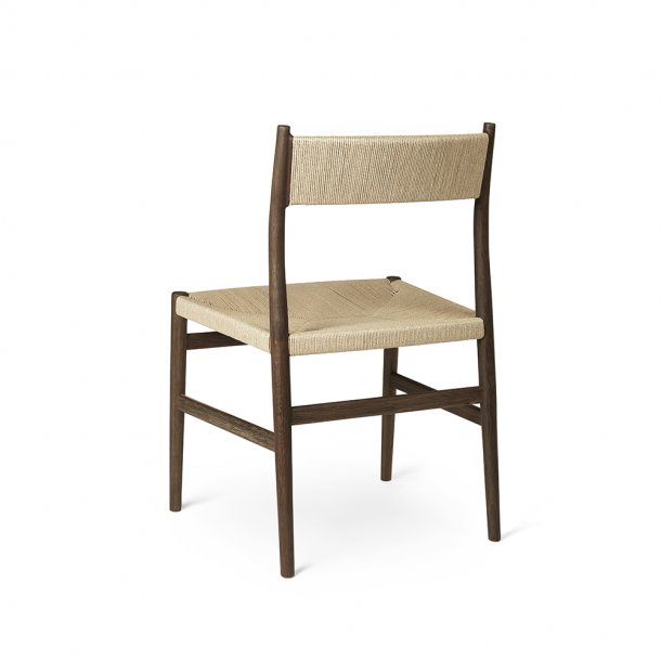 Brdr. Krger - Arv Spisebordsstol | Uden armln | Flettet ryg &amp; sde