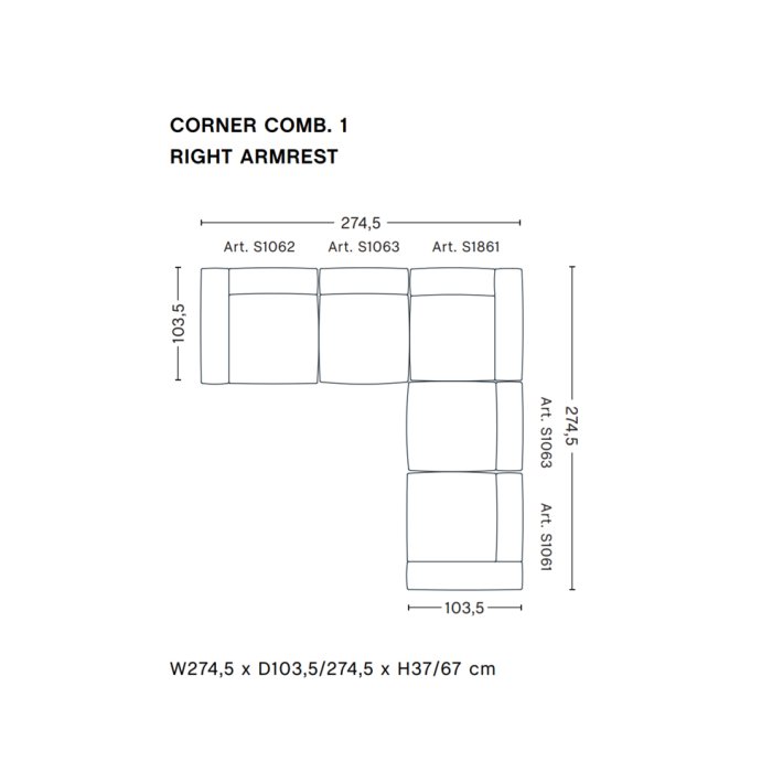 HAY - Mags Soft Sofa | Frdige kombinationer | Hjrnesofaer