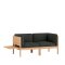 Moebe - Modular Sofa | 2 Seater Sofa with sides + 1 side table | Re-Wool