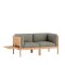Moebe - Modular Sofa | 2 Seater Sofa with sides + 1 side table | Re-Wool