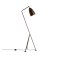 Gubi - Grashoppa Gulvlampe | Walnut Brown | Glossy