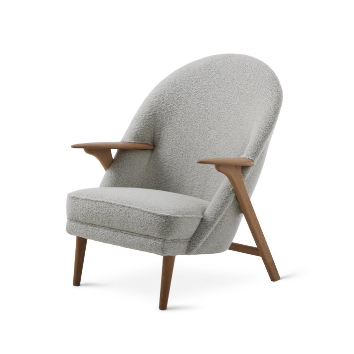 Warm Nordic - Wingman Lounge Chair | Oiled Oak