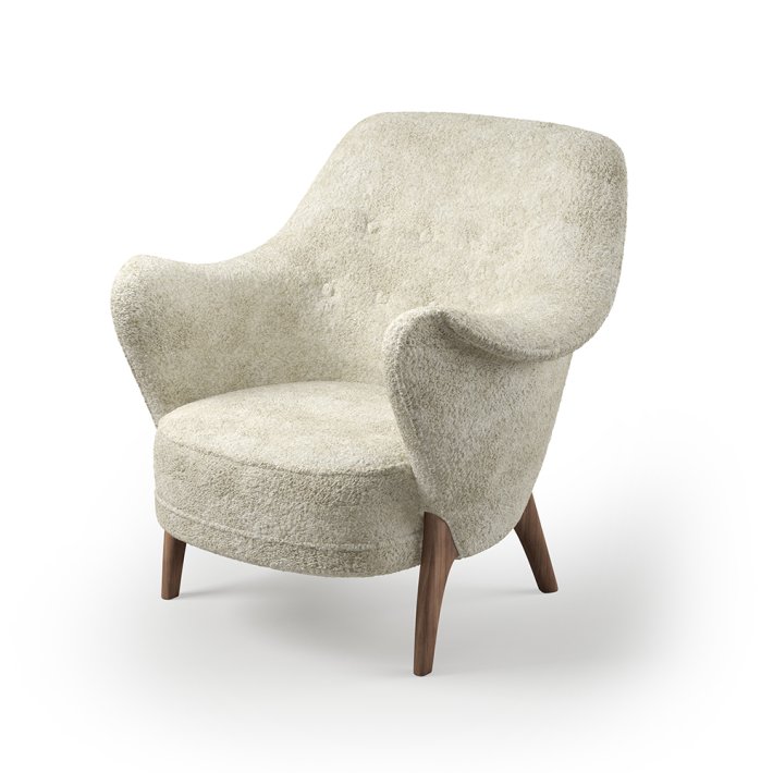 Warm Nordic - Cocktail Lounge Chair | Smoked Oak